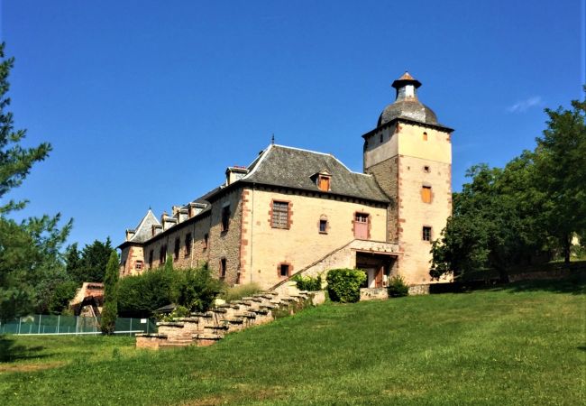 location vers Rodez, château, confort, vacances, famille, amis, unique, expérience, Aveyron 