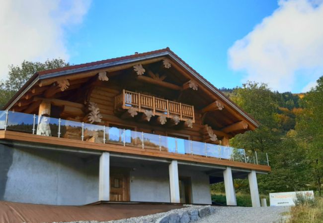 Chalet La Tanière des Vosges Chalet, la tanière des Vosges, vacances en famille, sauna, spa, nature, la Bresse, piste de ski, rondins de bois