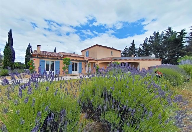 villa à Cailhau - La Vue est Belle, piscine privée